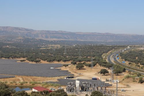 Tecnología solar China en Extremadura