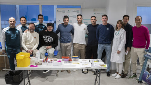 Los jugadores del Málaga CF se someten a una analítica completa con Quirónsalud Málaga