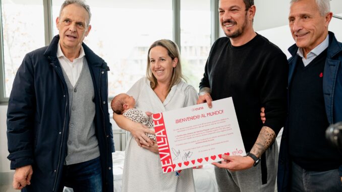 El Hospital Materno-Infantil Quirónsalud Sevilla se suma a ‘Sevillistas de Cuna’